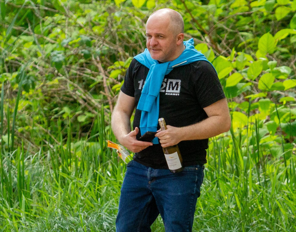 Paweł Kowal. Zabrał żonę na wino w szuwary