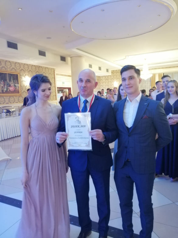 Studniówka 2020. V LO w Białymstoku w Dworku Tryumf 