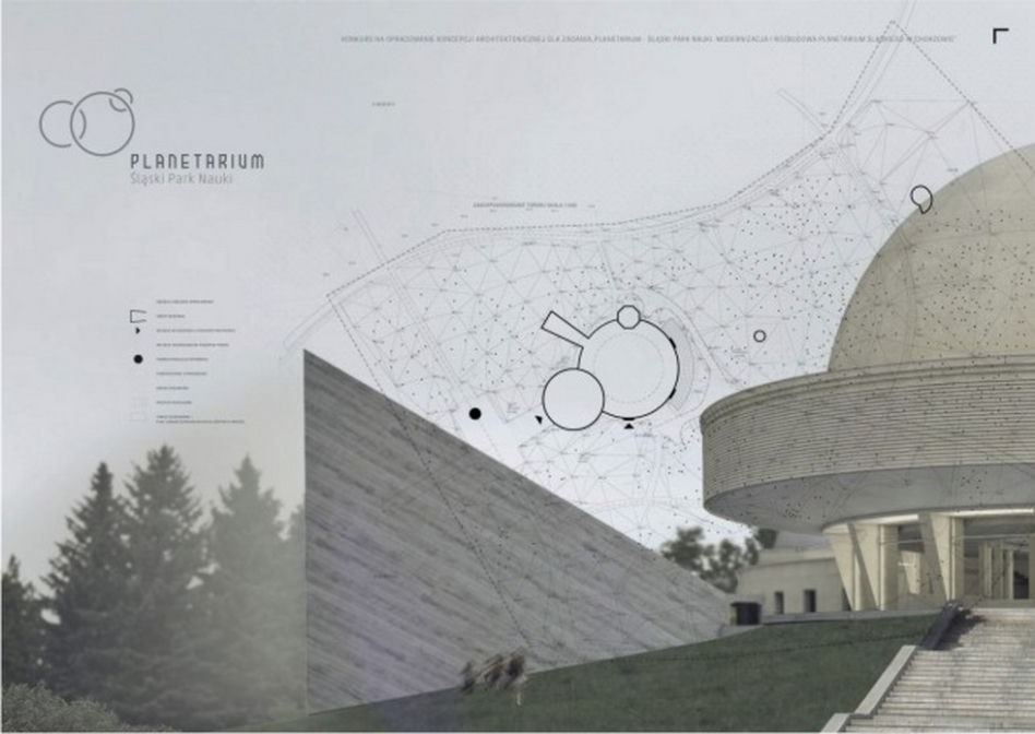 Wyniki konkursu na projekt modernizacji i rozbudowy Planetarium w Chorzowie