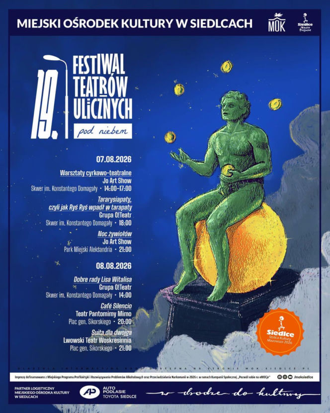 Festiwal Teatrów Ulicznych w Siedlcach 2026