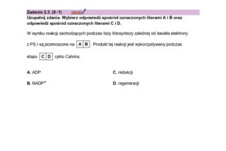 Matura 2026 biologia poziom rozszerzony - arkusz CKE