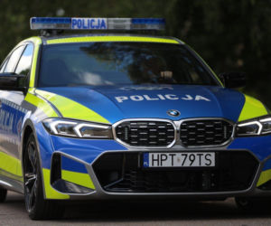 Świętokrzyska Policja odbiera potężne BMW M340i xDrive
