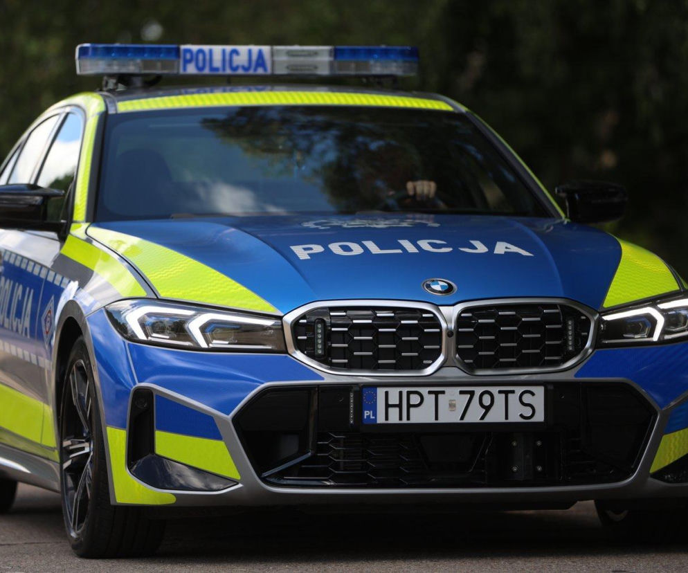 Świętokrzyska Policja odbiera potężne BMW M340i xDrive
