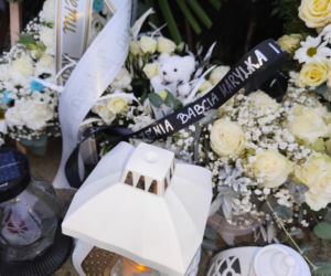 Tak wygląda grób Nikodema Mareckiego dwa dni po pogrzebie