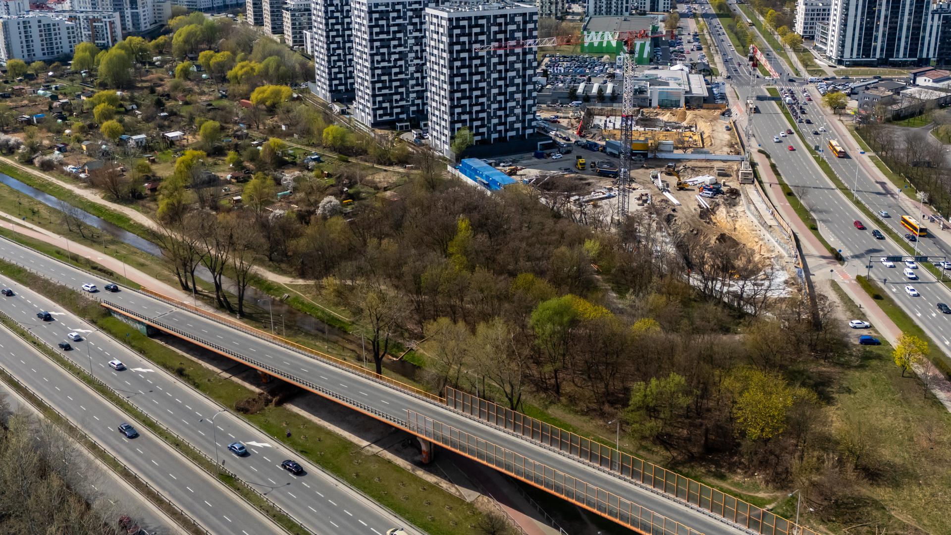 Budowa Mocha Tower w Warszawie