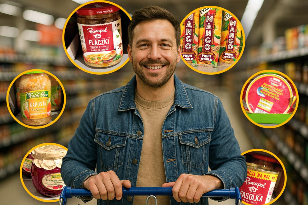 Polskie produkty w niemieckim supermarkecie