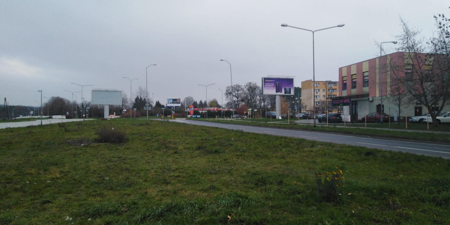 Ulica Szafera w przeddzień rozpoczęcia przebudowy