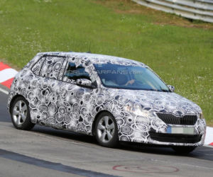 Skoda Fabia 2015 na zdjęciach szpiegowskich