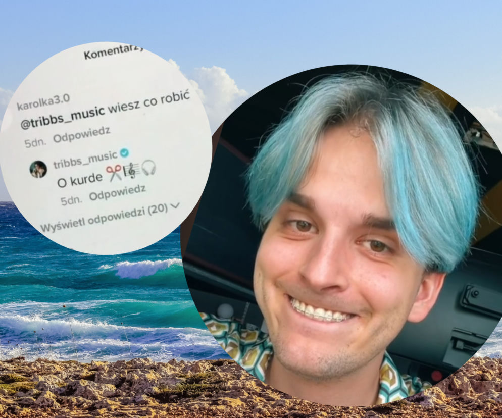 Tribbs na plaży w Stegnie