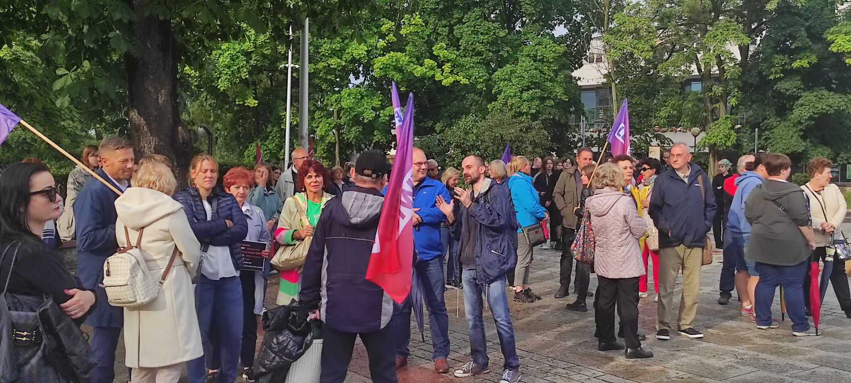 Protest kobiet "Ani jednej więcej!" w Kielcach (14 czerwca 2023)