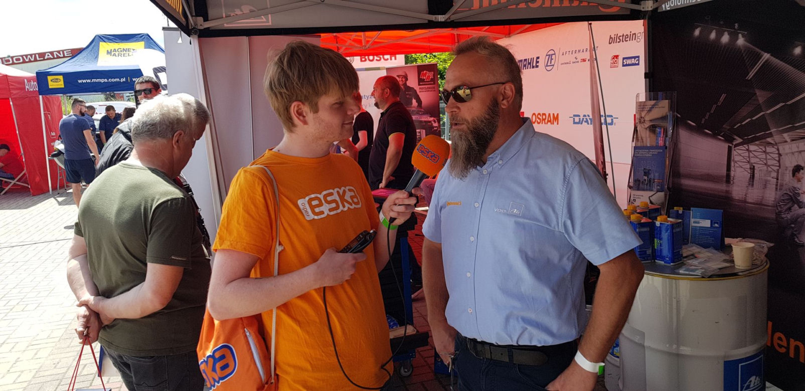 Eska Summer City Olsztyn. Wizyta w Auto Land