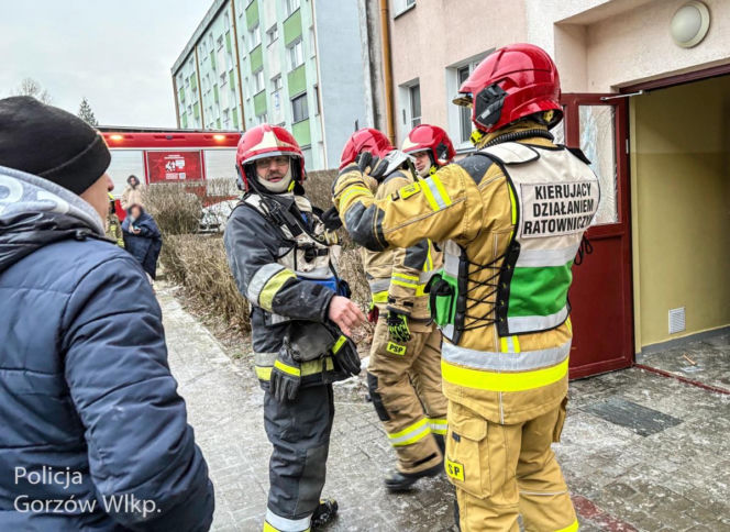 Wybuch w bloku w Gorzowie