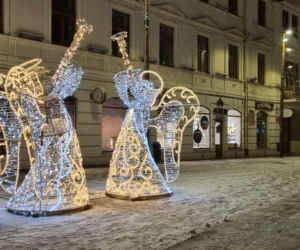 W Lublinie czuć klimat zbliżających się świąt. Iluminacje już świecą [GALERIA]