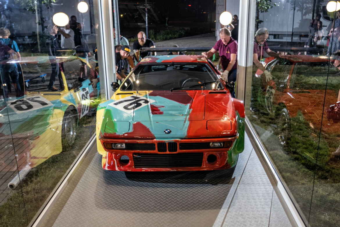 Wystawa BMW Art Cars w Warszawie