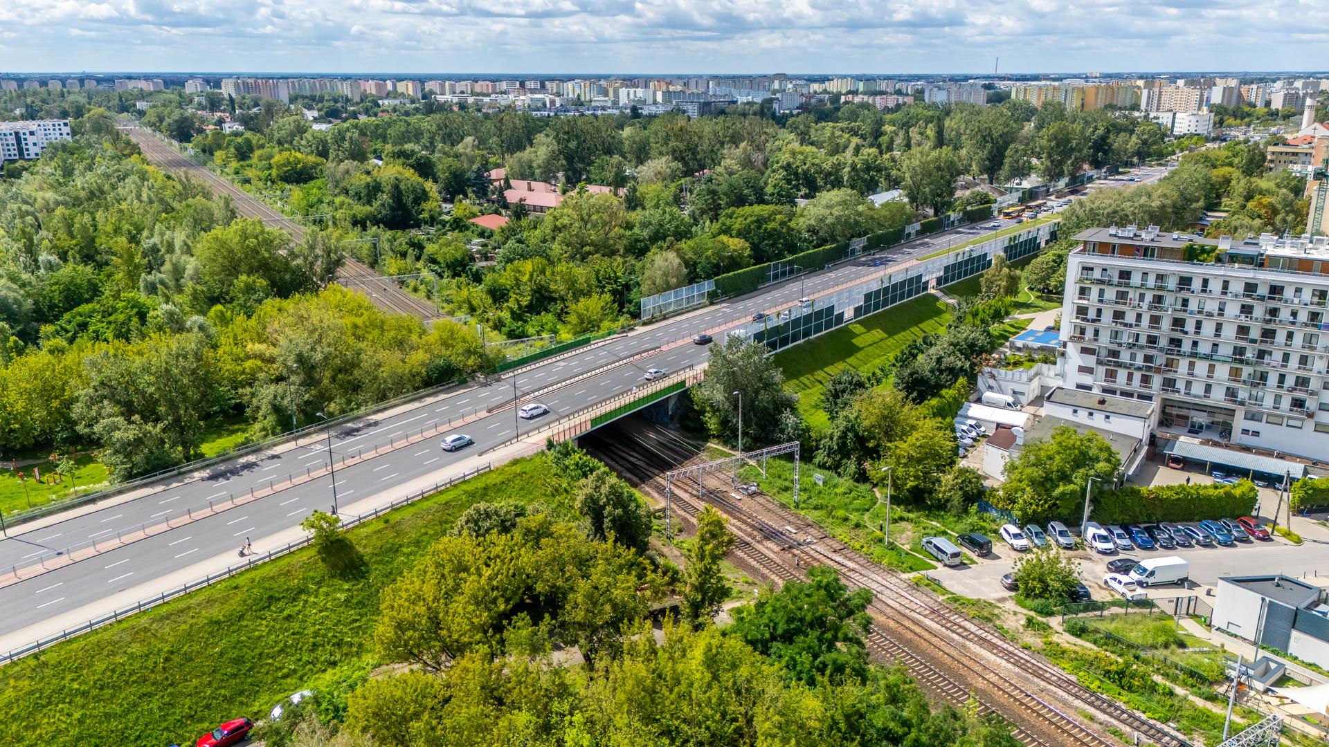 Lokalizacja planowanego przystanku kolejowego Warszawa Ulrychów
