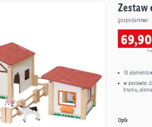 Zestaw do zabawy gospodarstwo 69.90 zł/zestaw 18 elementów