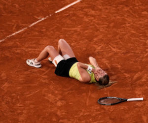Maja Chwalińska, przylot