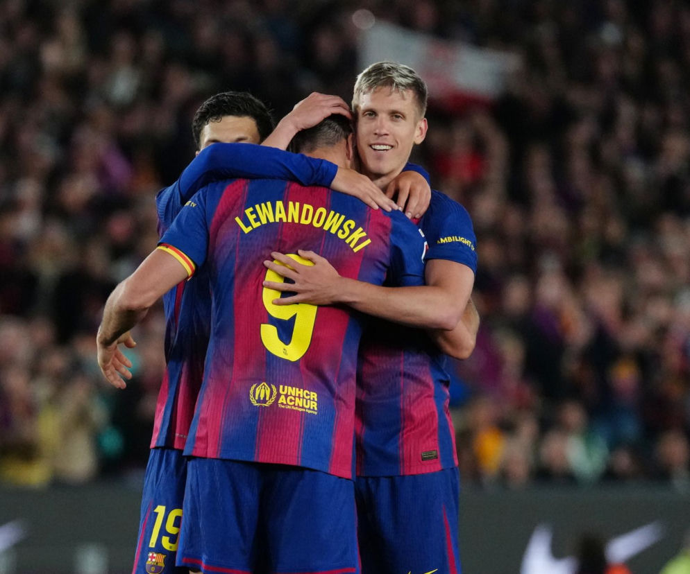 Robert Lewandowski po pożegnalnym meczu na stadionie Barcelony