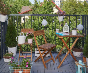 Balkon i taras w stylu romantycznym