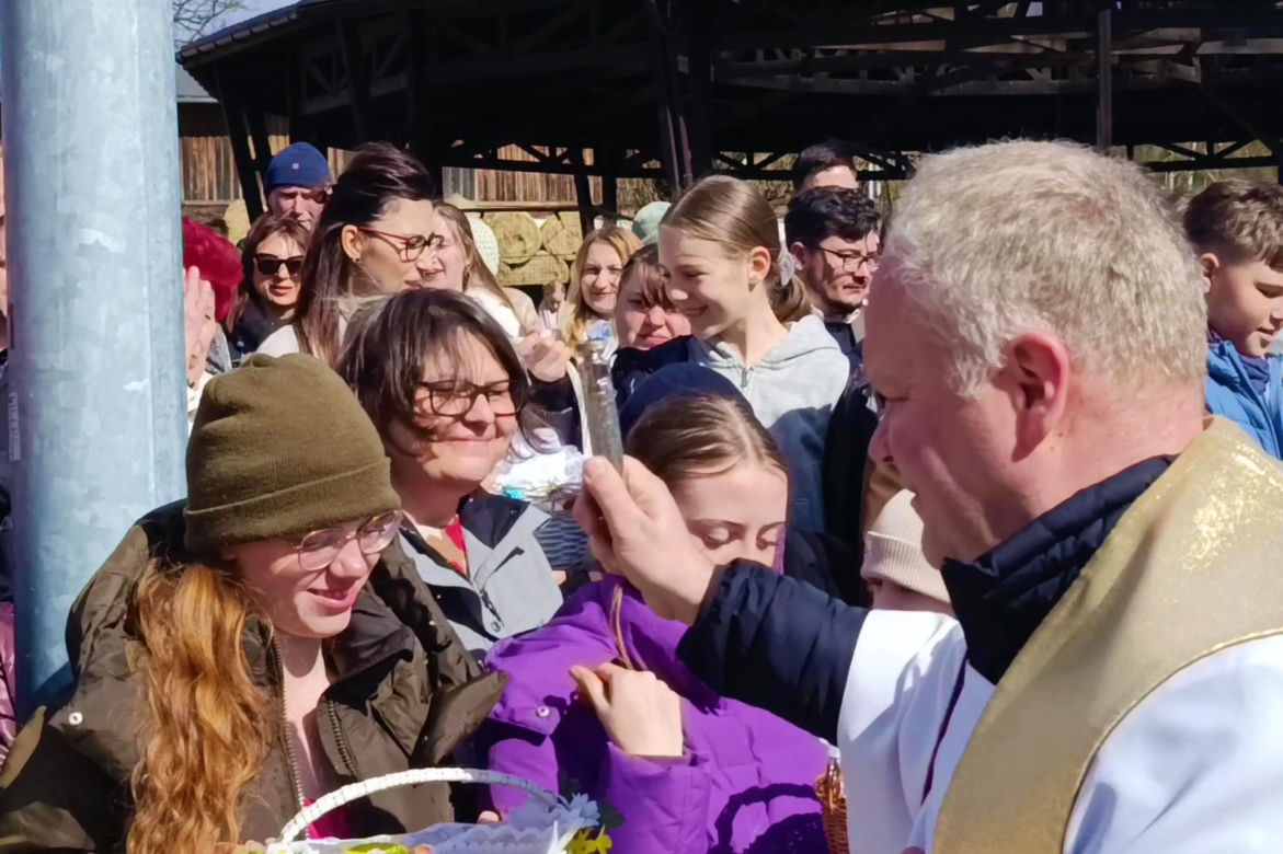 Konna święconka w Szczecinie