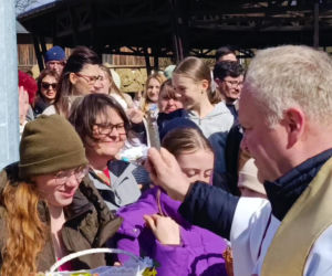 Konna święconka w Szczecinie