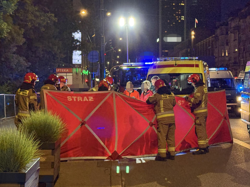 Tragiczny czwartek w Warszawie. Dwie osoby nie żyją 
