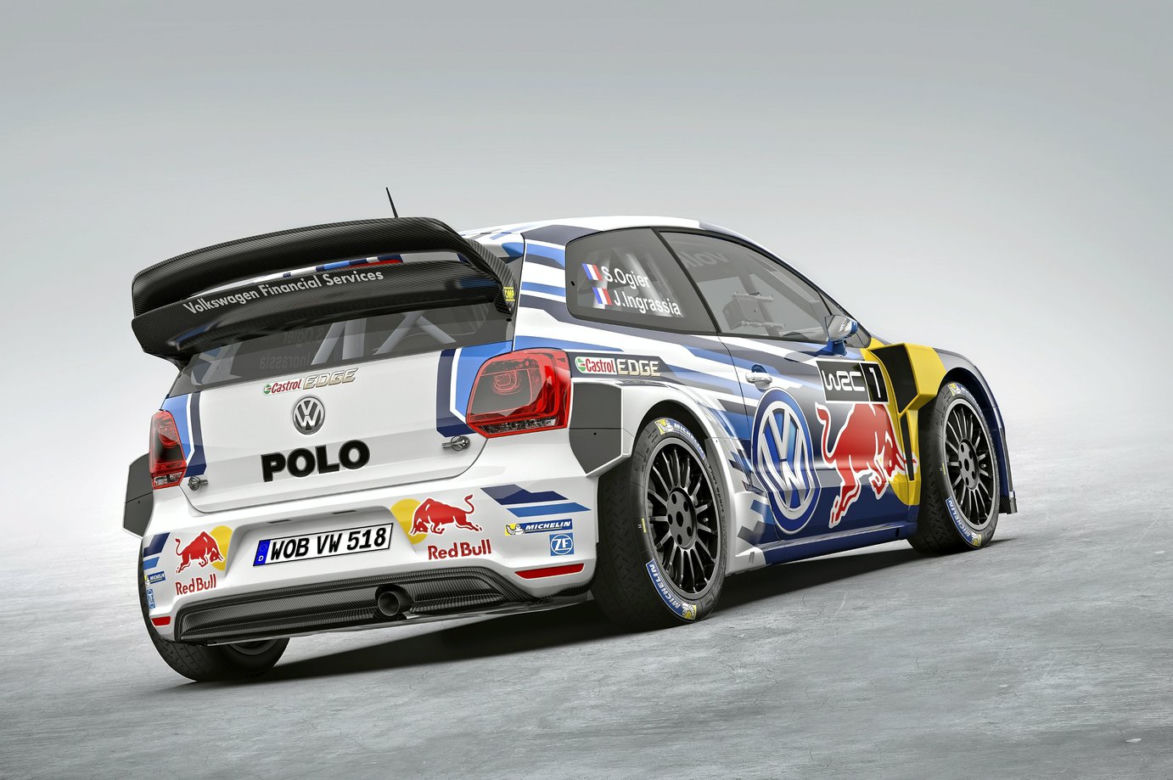 Volkswagena Polo R WRC w barwach na rok 2015