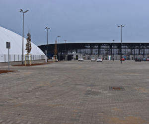Budowa stadionu w Szczecinie - grudzień 2020
