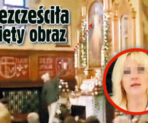 Zbezcześciła święty obraz