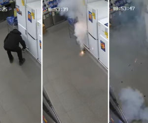 Odpalili fajerwerki w sklepie i ukradli kontroler do gier. Teraz grozi im więzienie