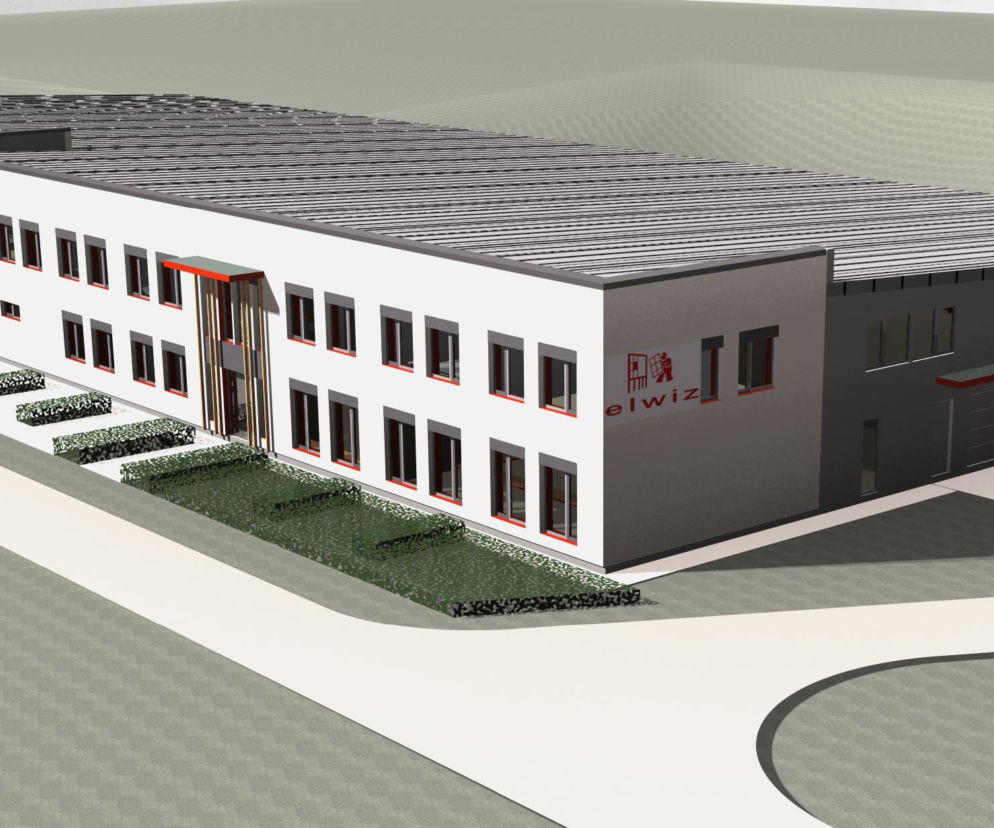 budownictwo pasywne hala produkcyjna elwiz