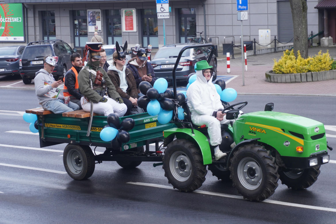 Juwenalia Białystok 2025. Najlepsze przebrania parady studentów