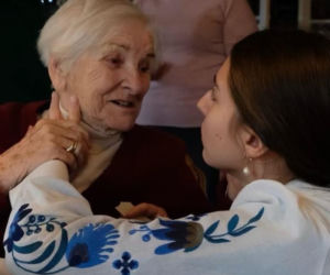 Katarzyna Dowbor - święta z mamą i córką