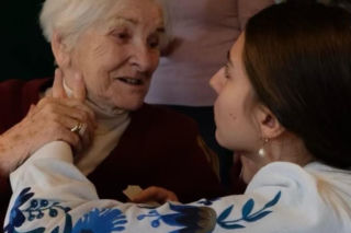 Katarzyna Dowbor - święta z mamą i córką