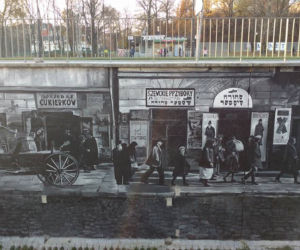 Historia Lublina pokazana na muralu