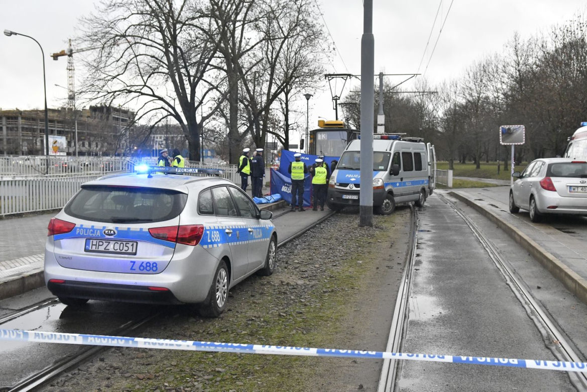 Wypadek śmiertelny na torowisku