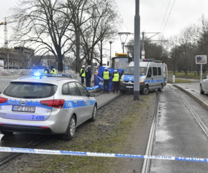 Wypadek śmiertelny na torowisku