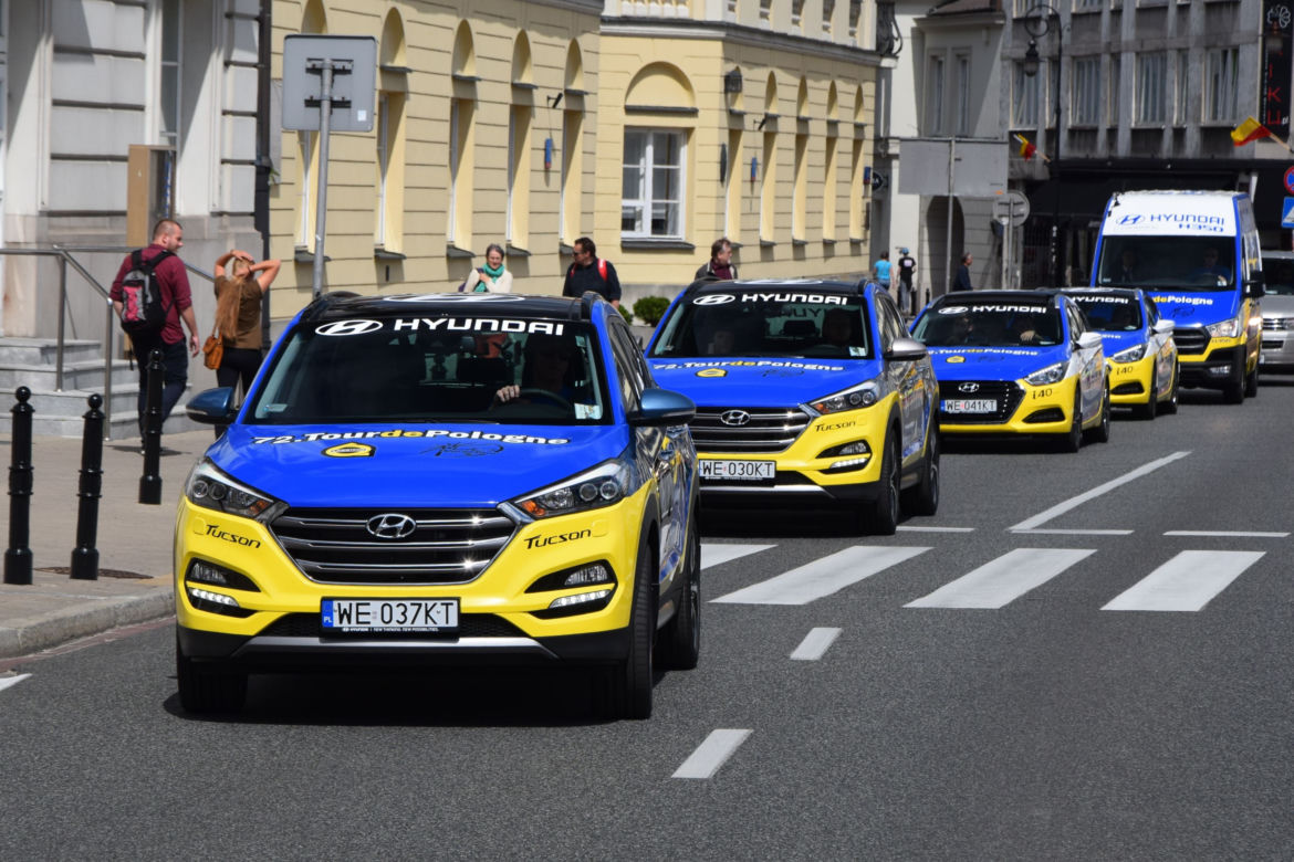 Hyundai wspiera 72. Tour de Pologne