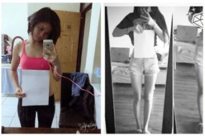 A4 Waist Challenge, wyzwanie z kartką A4