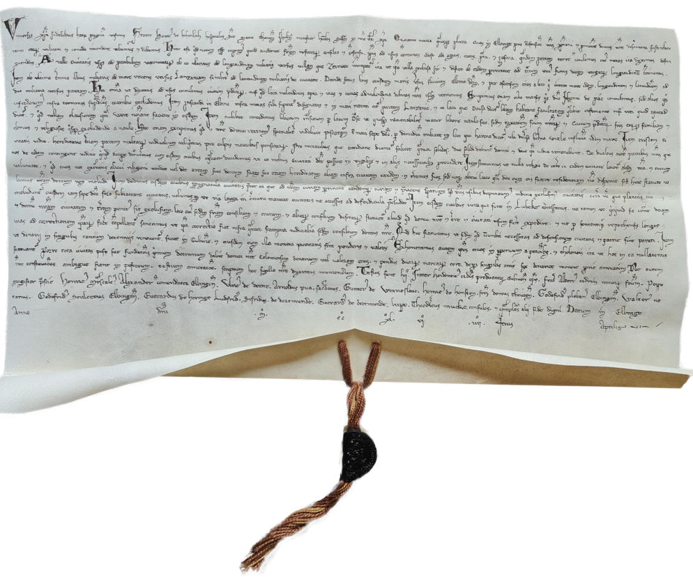 Miasto Elbląg zaczęło się od niego. Akt lokacyjny w elbląskim Muzeum