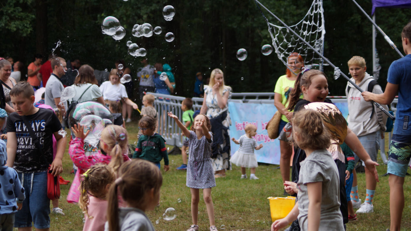 Festiwal Baniek Mydlanych w Myślęcinku [ZDJĘCIA]