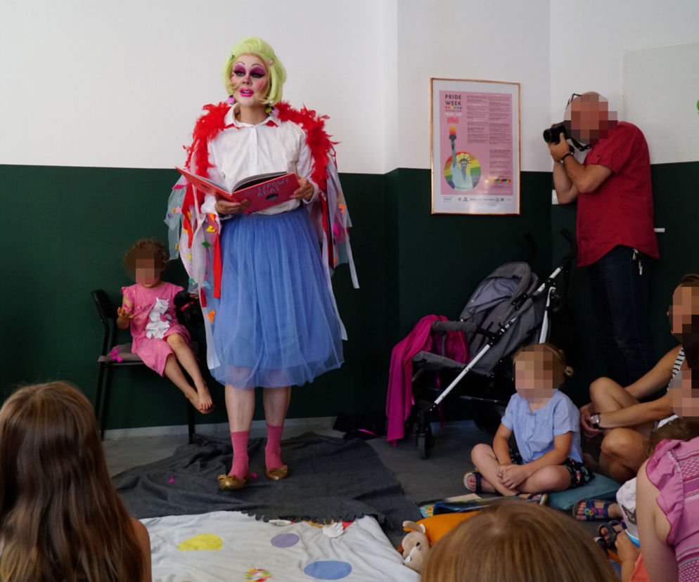 Drag Queen wśród dzieci