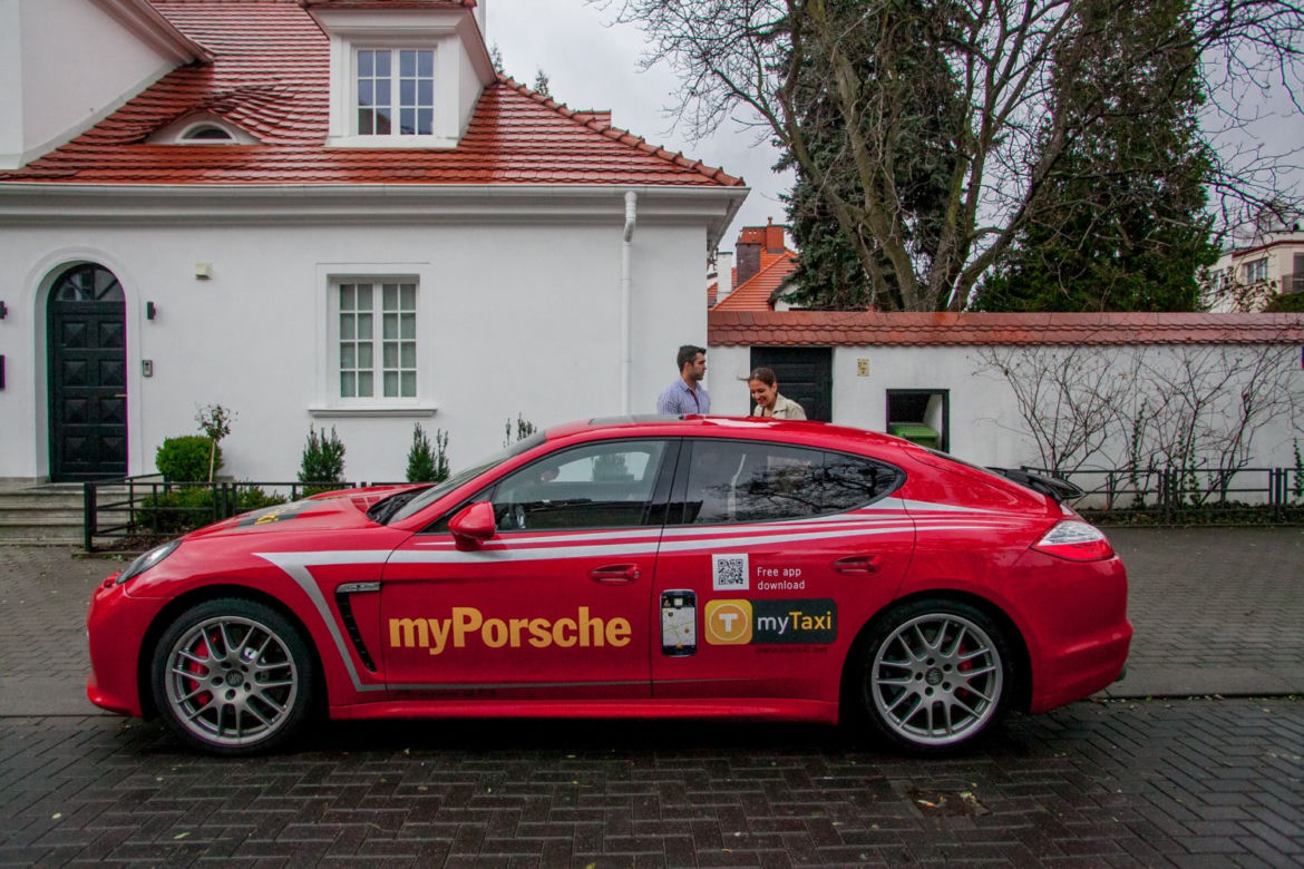Porsche Panamera GTS myTaxi 