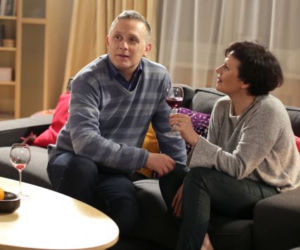 M jak miłość odcinek 1231. Marysia (Małgorzata Pieńkowska), Artur Rogowski (Robert Moskwa)