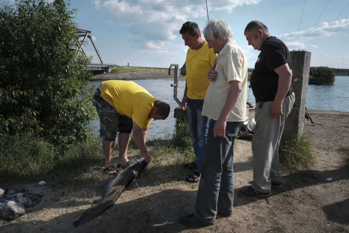 Rolnicy. Podlasie. Urodziny Gienka nad Zalewem Siemianówka
