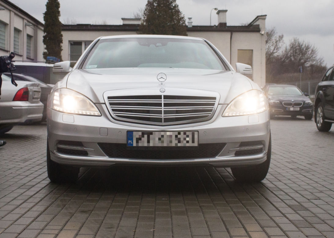 Mercedes-Benz Klasy S - limuzyna premier Beaty Szydło