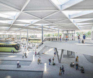 Nowy centralny dworzec autobusowy w Wiedniu - wizualizacje