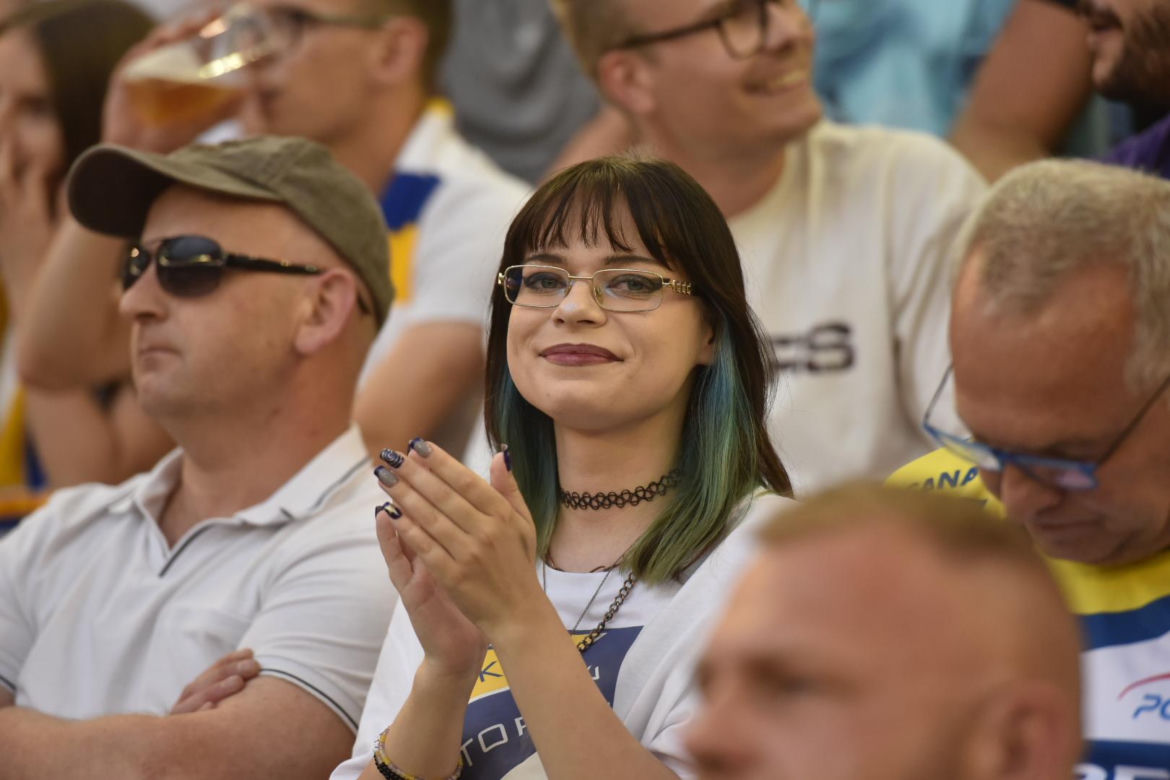 PRES Grupa Deweloperska Toruń - Orlen Oil Motor Lublin, zdjęcia kibiców z meczu 9. kolejki PGE Ekstraligi na Motoarenie