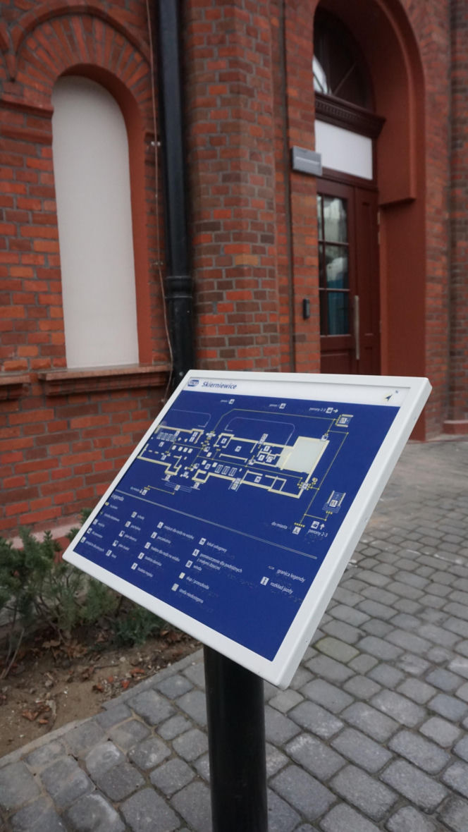 Dworzec w Skierniewicach po modernizacji