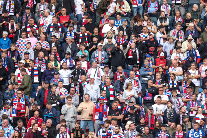 Górnik Zabrze - Lech Poznań: Zdjęcia kibiców i zawodników z meczu 8. kolejki PKO BP Ekstraklasy